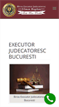 Mobile Screenshot of executorjudecatorescbucuresti.ro