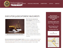 Tablet Screenshot of executorjudecatorescbucuresti.ro